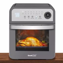 Boyel Living Geek Chef 13 Qt. Stainless Steel Air Fryer Oven with Rotisserie, Dehydrator & 8-Piece Accessory Kit thumbnail 5