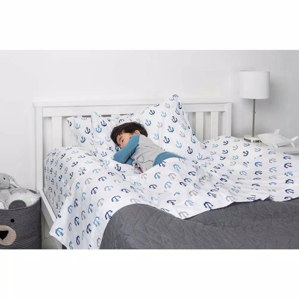 Regalo Double-Sided Foam Bed Bumper for Kids, Fits Full/Queen Mattresses