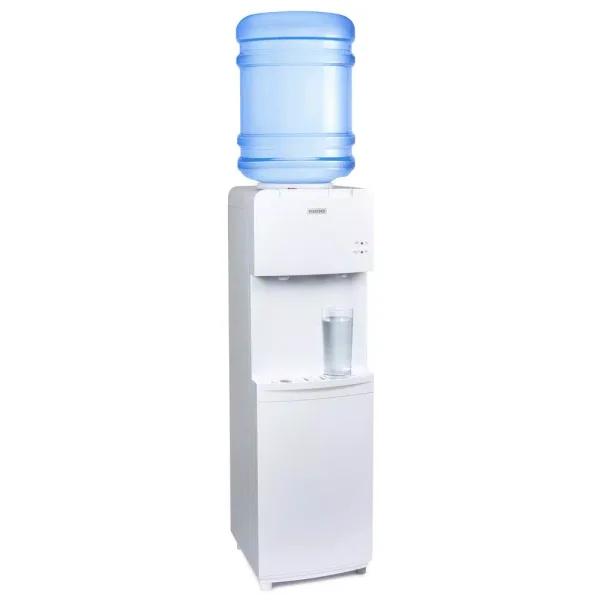 Igloo Top Loading Water Dispenser with Hot and Cold Water, White