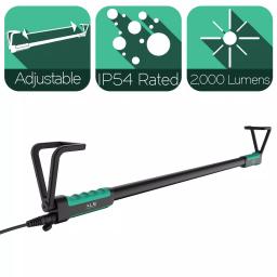 Advanced Lighting Systems ALS 2000 Lumens Rechargeable LED Extendable Under Hood Work Light thumbnail 1