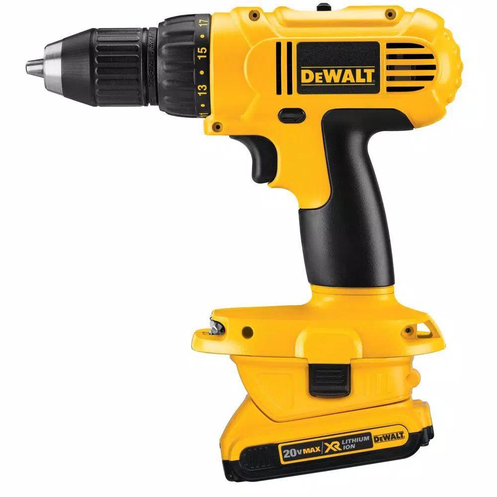 DEWALT 20V MAX to 18V Battery Adapter Kit with (2) 5.0 Ah Premium Lithium-Ion Battery Packs