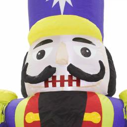 Luxen Home 7 ft. Nutcracker Drummer LED Lighted Holiday Inflatable thumbnail 4