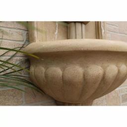 Kenroy Home Royal Resin Lionhead Wall Fountain - Sandstone Finish Mediterranean Outdoor Water Feature thumbnail 4