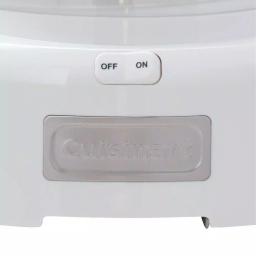 Cuisinart ICE-21 Automatic Ice Cream, Frozen Yogurt and Sorbet Maker, 1.5 Qt, White thumbnail 2