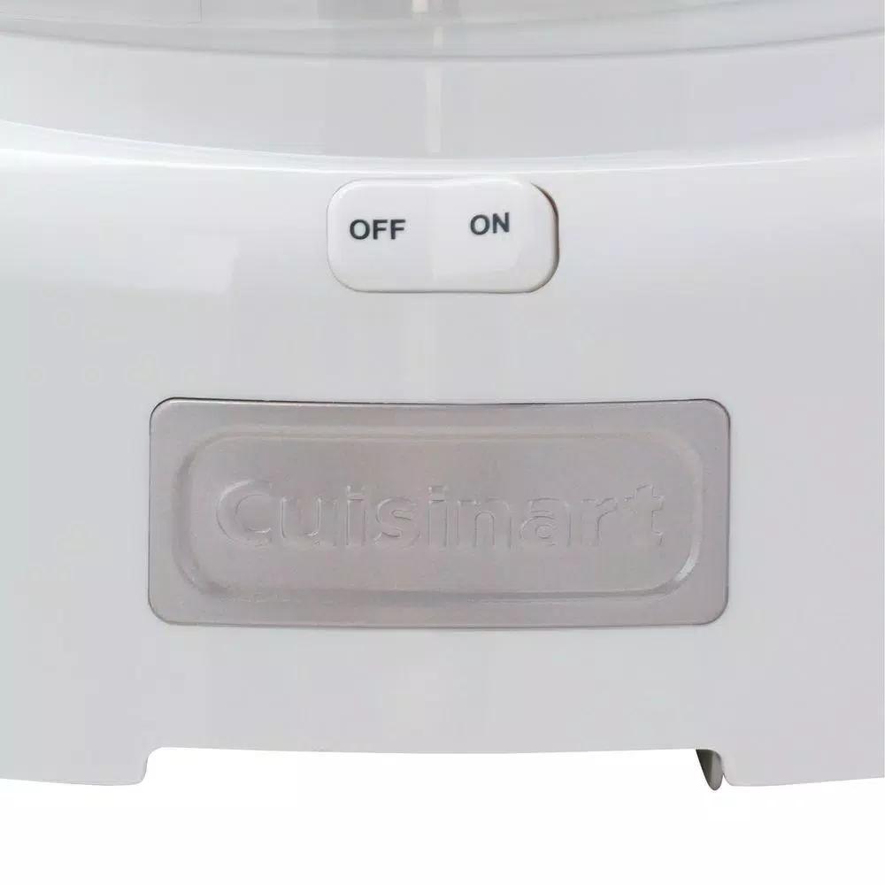 Cuisinart ICE-21 Automatic Ice Cream, Frozen Yogurt and Sorbet Maker, 1.5 Qt, White
