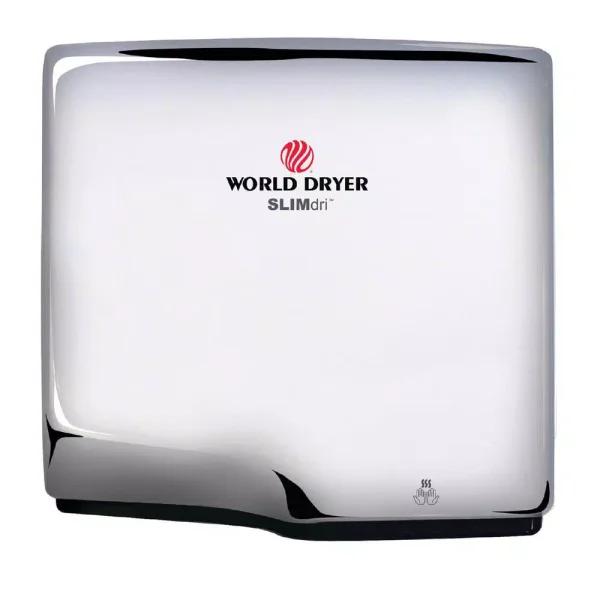 World Dryer Corporation World Dryer SLIMdri L-972A Electric Hand Dryer - Polished Stainless Steel