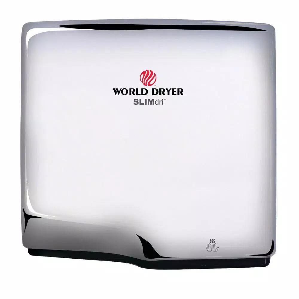 World Dryer Corporation World Dryer SLIMdri L-972A Electric Hand Dryer - Polished Stainless Steel