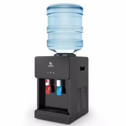 Avalon Countertop Top Loading Water Cooler Dispenser, Hot & Cold, Black thumbnail 2
