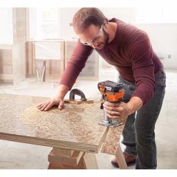 RIDGID 18V Cordless Brushless 1/4 in. Compact Router with 1.5 Ah Lithium-Ion Battery thumbnail 10