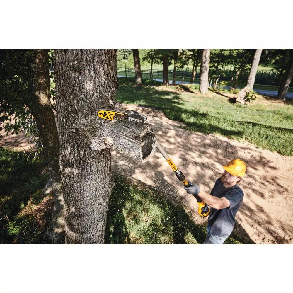 DEWALT 20V MAX Cordless Brushless 3-Tool Combo Kit: 14 in. String Trimmer, 8 in. Pole Saw & 22 in. Hedge Trimmer