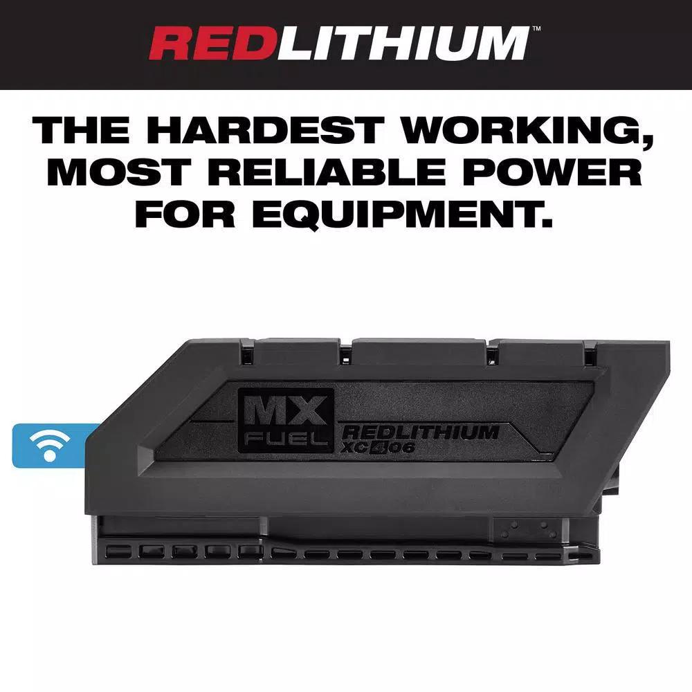 Milwaukee MX FUEL REDLITHIUM XC406 Battery and Charger Expansion Kit (2 Batteries, 1 Charger)