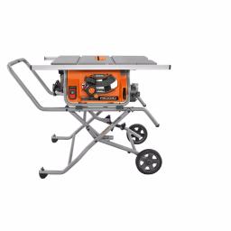 RIDGID 10 in. Pro Jobsite Table Saw with Stand, 15 Amp, 3.1 hp thumbnail 3