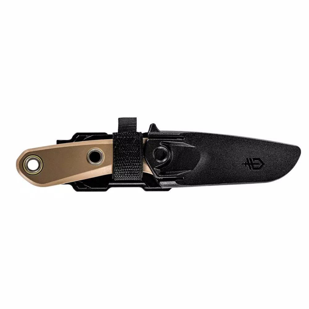Gerber Principle 7.5 in. Fixed Blade Bushcraft Knife with Triple Mounting Sheath