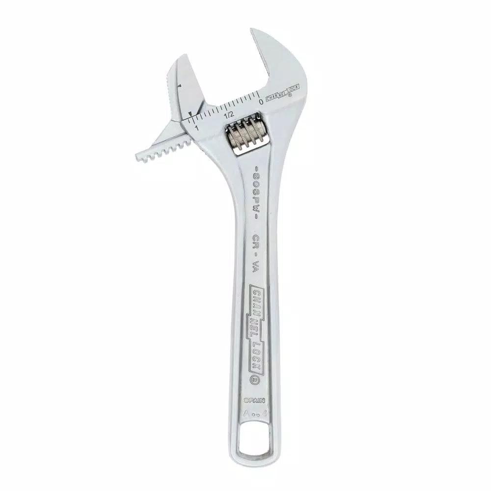 Channellock 806PW 6 in. Reversible Jaw Adjustable Pipe Wrench, Chrome Vanadium Steel