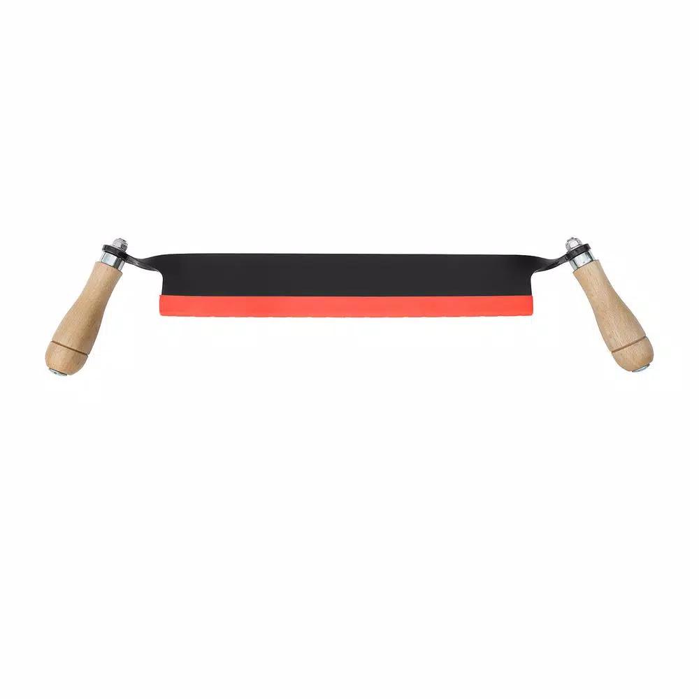 Earth Worth 13 in. Straight Draw Shave Tool with Hardened Steel Blade