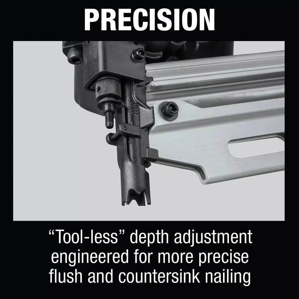 Makita 21° Pneumatic Full Round Head Framing Nailer, 3-1/2 in. Capacity