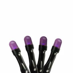 Northlight 5 in. LED Purple Micro Halloween String Lights, 15-Set, Battery Operated thumbnail 1