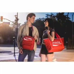 ONIVA Coca-Cola Pranzo 3 Qt. 8-Can Insulated Lunch Tote Cooler Bag with Utensils - Red thumbnail 2