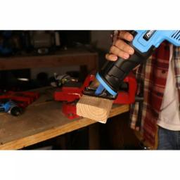 Pulsar PT2120 20V Cordless Reciprocating Saw Kit with 2 Ah Battery, Charger, and Assorted Blades thumbnail 7