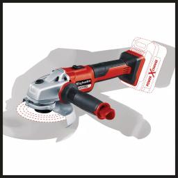 Einhell PXC 18V Brushless 5 in. Cordless Angle Grinder Kit with 3.0 Ah Battery and Fast Charger thumbnail 4