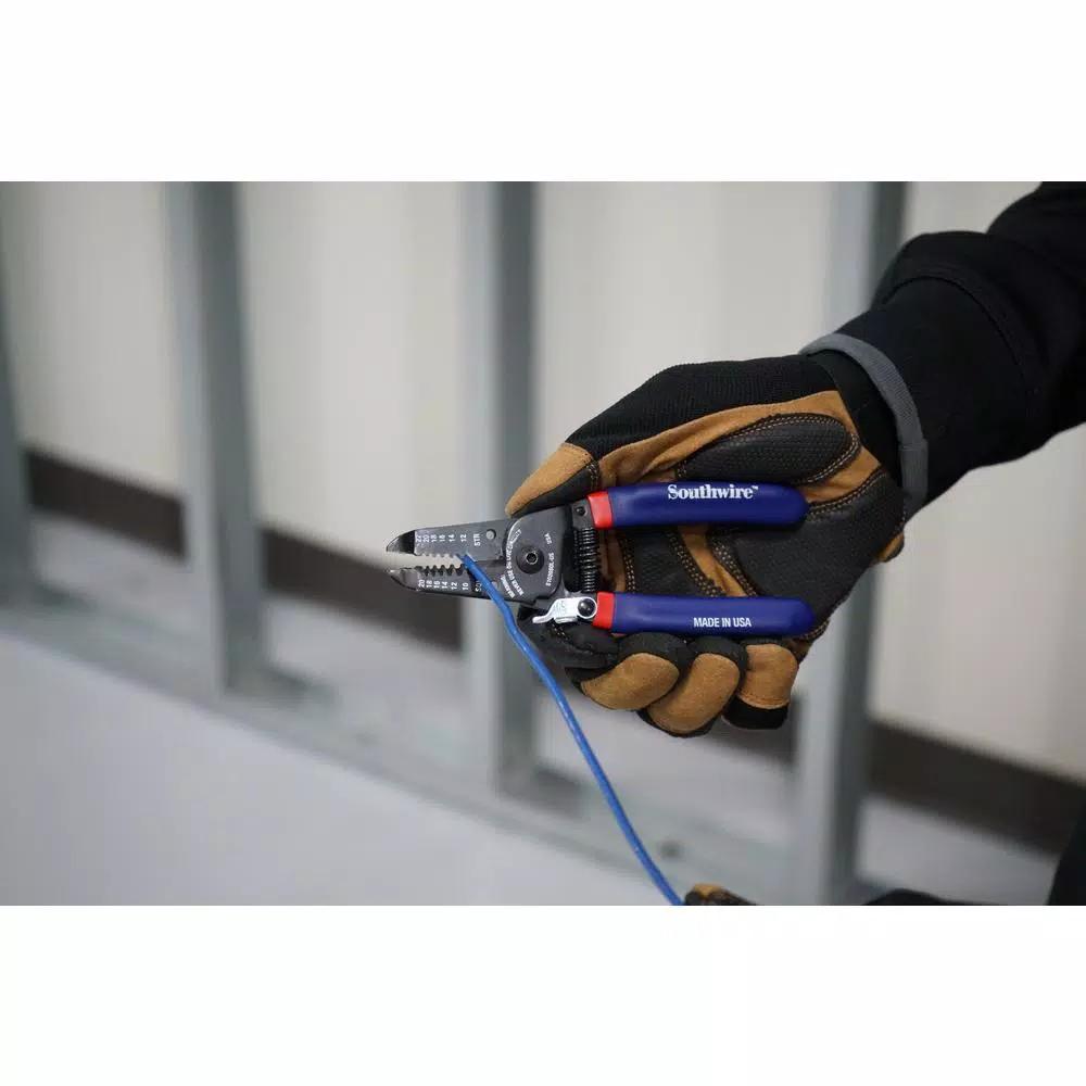 Southwire S1020SOLUS Wire Stripper 10-20 AWG & 12-22 AWG Solid Wire, Heat-Treated Steel