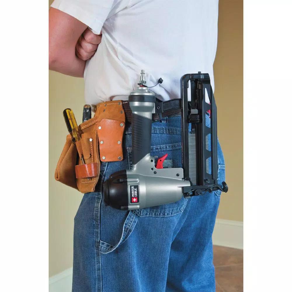 Porter-Cable 16-Gauge 2-1/2 in. Pneumatic Finish Nailer Kit with 900-Piece Bonus Nail Pack