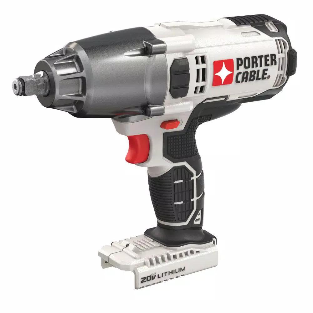 Porter-Cable 20V MAX Lithium-Ion Cordless 1/2 in. Impact Wrench (Tool-Only)