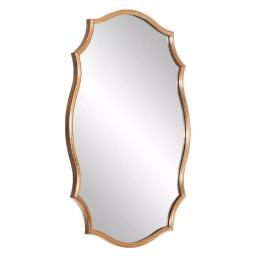 Pinnacle Art Deco Ornate Gold Scalloped Accent Mirror - 35.75 in. H x 26.25 in. W thumbnail 3