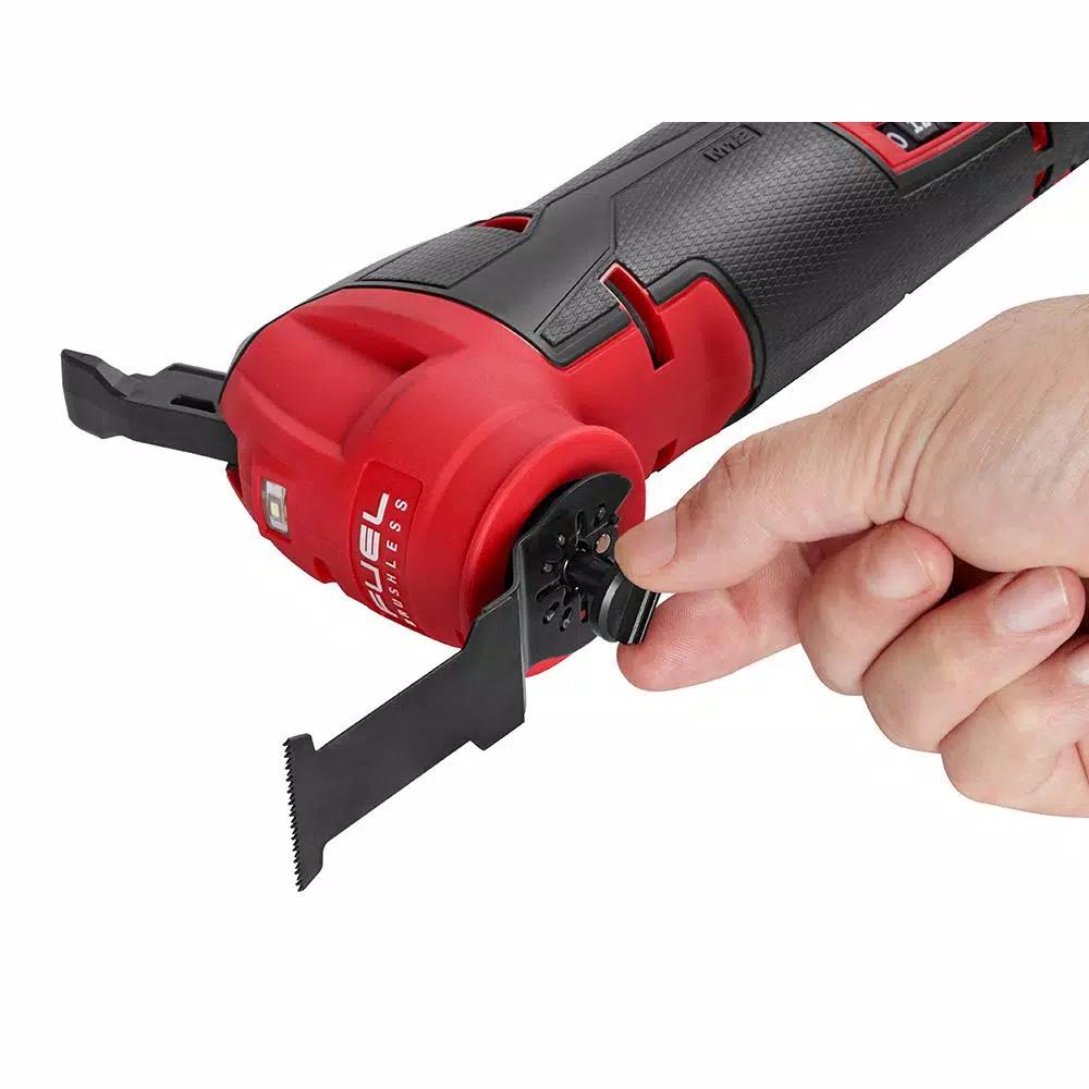 Milwaukee M12 FUEL 12V Cordless Oscillating Multi-Tool Kit with 2.0 Ah Battery