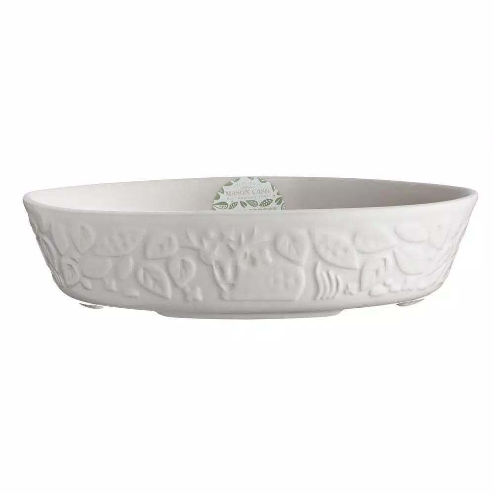Mason Cash In The Forest 2-Piece Stoneware Roasting Set, Rectangle Bakers