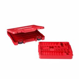 Milwaukee 62-Piece 1/2 in. Drive SAE/Metric Ratchet, Socket, and Ratcheting Wrench Set thumbnail 6