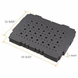 POWERTEC Router Bit Storage Tray for Festool Systainer SYS 1, High Density Foam thumbnail 2