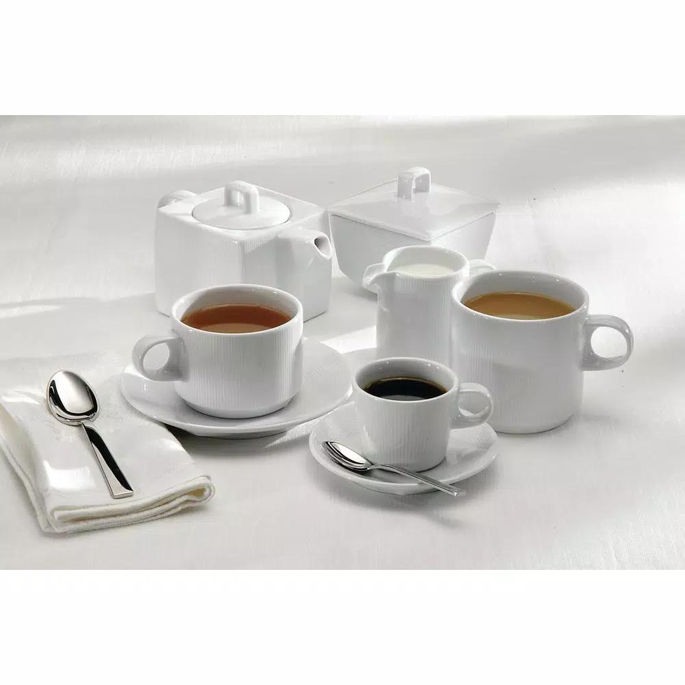 Oneida Sant'Andrea Nexus 10 oz. White Porcelain Creamers, Set of 36