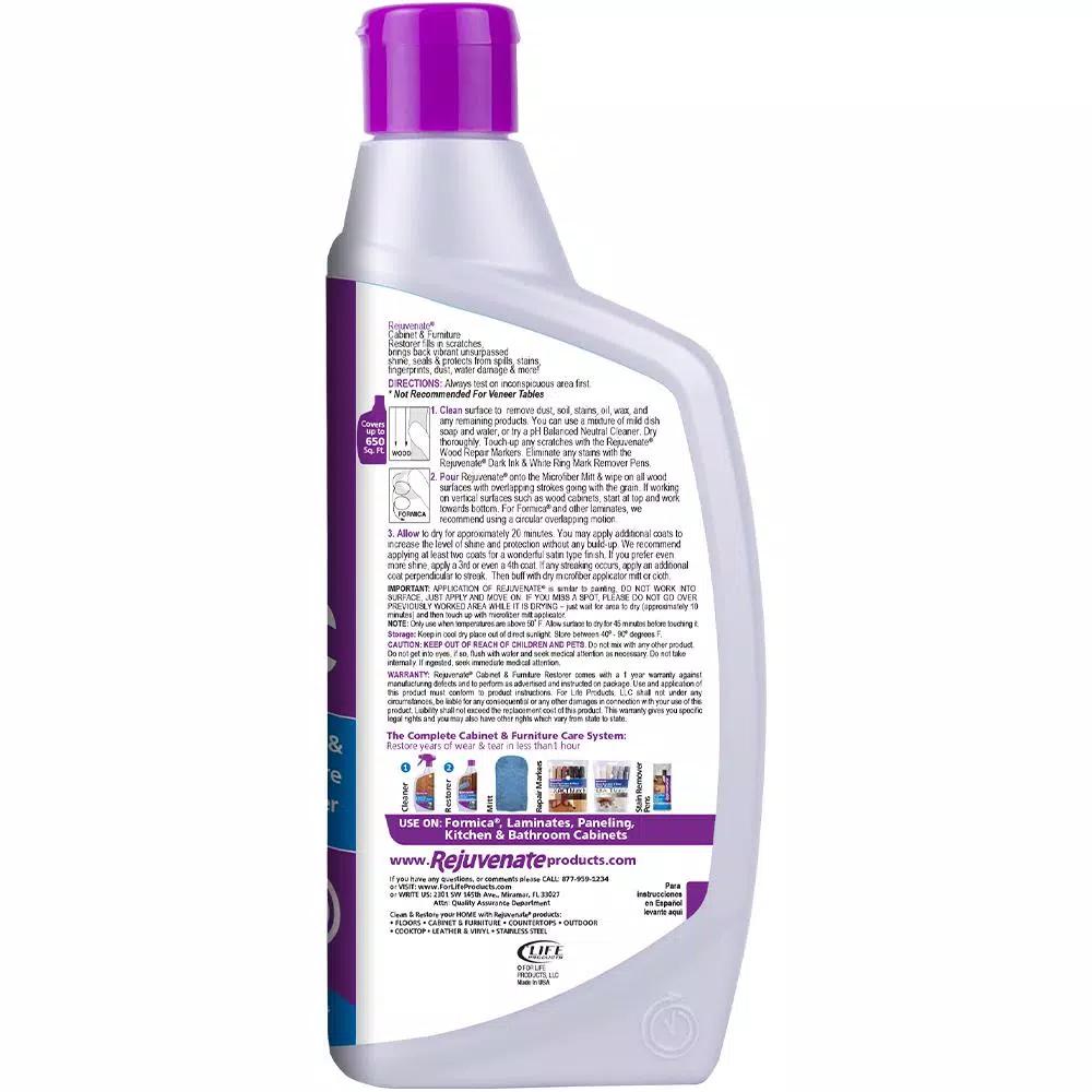 Rejuvenate 16 oz. Cabinet and Furniture Restorer and Protectant
