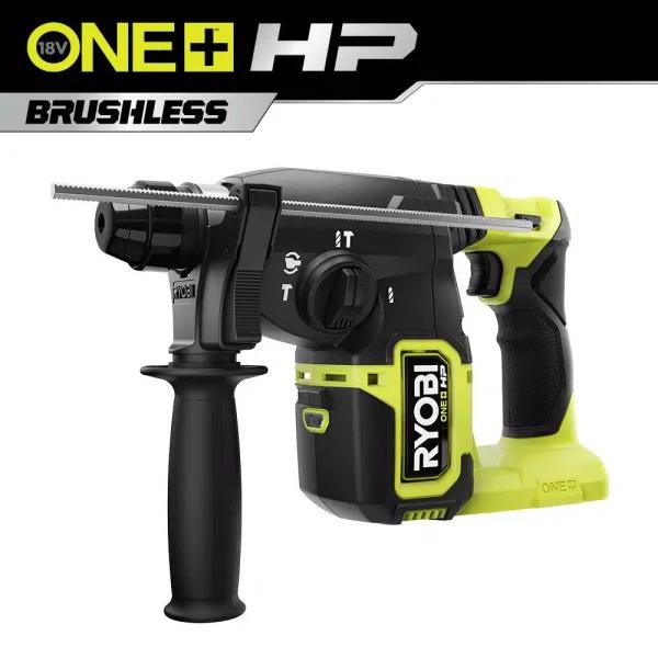 RYOBI 18V ONE+ HP Brushless 1 in. SDS-Plus Cordless Rotary Hammer Drill (Tool Only)