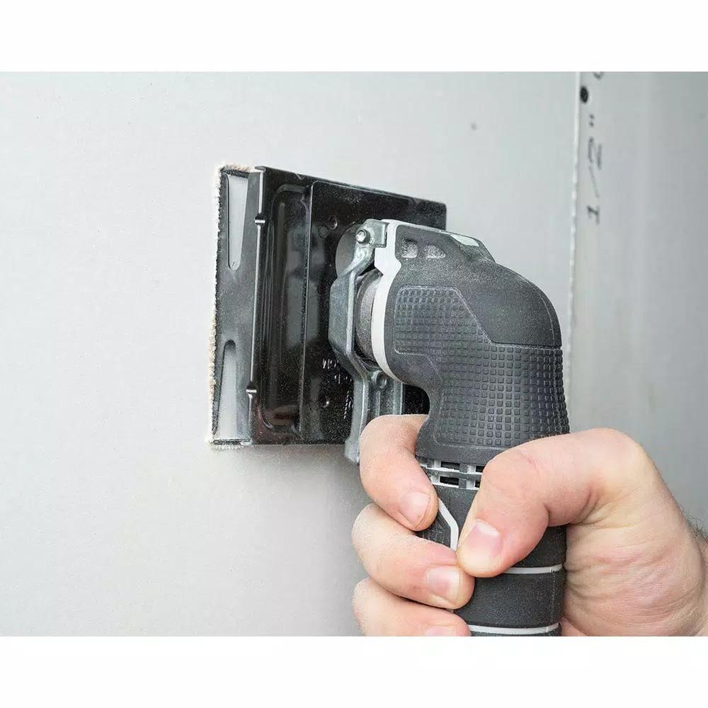 Jonard Double Gang Oscillating Multi-Tool Electrical Wall Box Cutter for Drywall