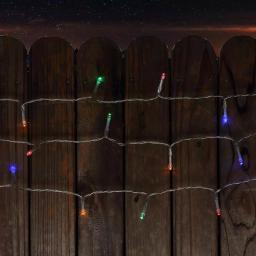 Novolink 34 ft. 100-Light Multi-Color LED Battery Operated Decorative String Lights with Timer thumbnail 2