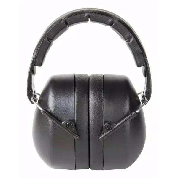 3M Black Folding Earmuffs, Passive Hearing Protection, Case of 5