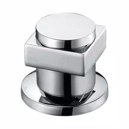 ANZZI Guaira 3-Handle Deck-Mount Roman Tub Faucet with Waterfall Spout and Handheld Sprayer, Polished Chrome thumbnail 7