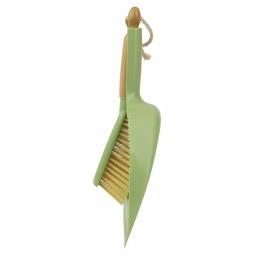 Home Basics Bliss Collection Green Bamboo Broom and Dustpan Set, 8.62 in. thumbnail 5