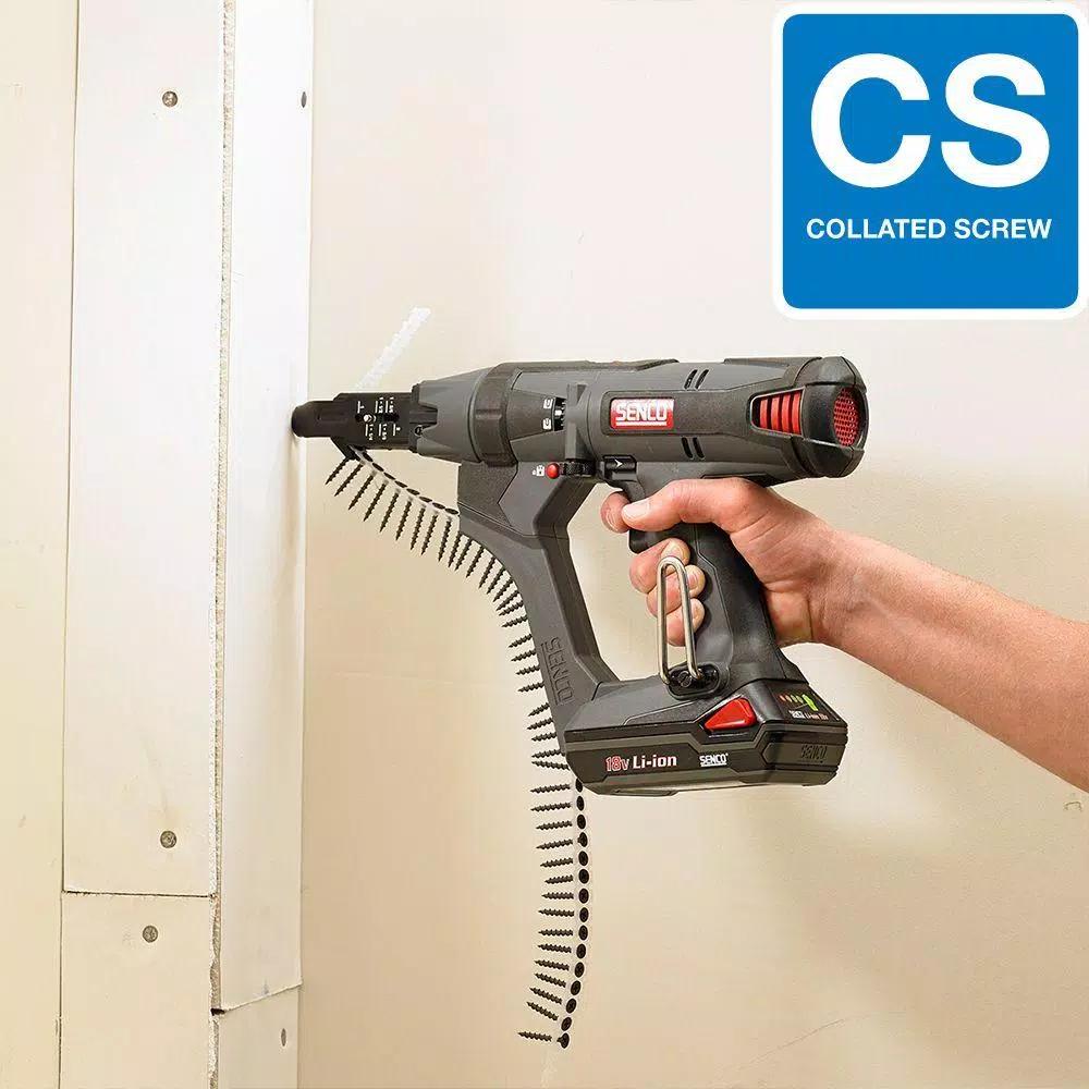 Senco DS215 18V Lithium-Ion Cordless Screw Gun with 2 Batteries and Charger