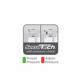 Safety 1st Easy Install 36 in. Tall Extra Wide Pressure Mounted Baby Gate, White thumbnail 4