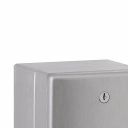 Unbranded Bobrick B-4288 Contura Series Stainless Steel Toilet Tissue Dispenser thumbnail 3