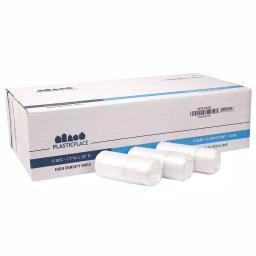 Plasticplace 4 Gal. Clear High-Density Trash Bags, 2000 Count Case thumbnail 2