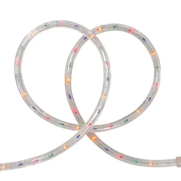 Northlight 18 ft. 108-Light Multi-Color Incandescent Christmas Rope Lights, Indoor/Outdoor