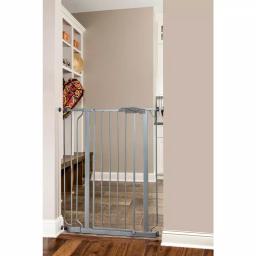 Regalo Easy Step Extra Tall 41 in. Platinum Metal Walk Through Baby Gate thumbnail 3