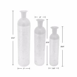 FirsTime & Co. Barnyard Lane Galvanized Metal Floor Vase Set of 3 thumbnail 4