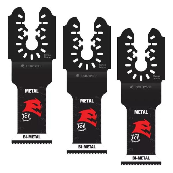 DIABLO 1-1/4 in. Universal Fit Bi-Metal Oscillating Blades for Metal, 3-Pack