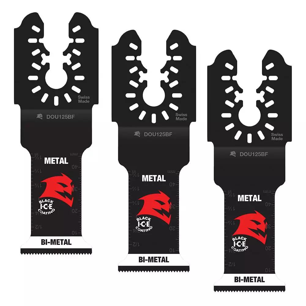 DIABLO 1-1/4 in. Universal Fit Bi-Metal Oscillating Blades for Metal, 3-Pack