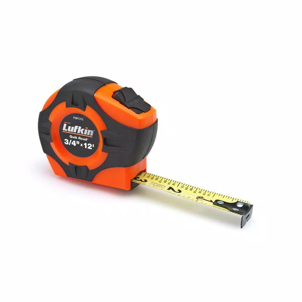 Lufkin Crescent Lufkin P1000 Series 25-ft. Quikread Power Return Tape Measure, 1 in. Width